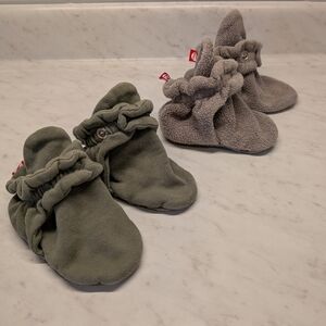 Zutano Booties (2 Pairs) Size 18mo